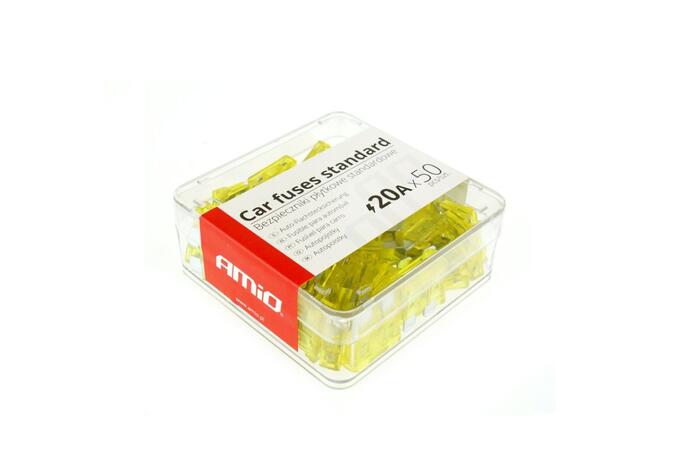 AMiO Standarta drošinātāji 50gb 20A (01336)