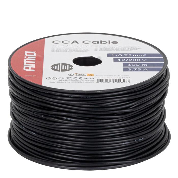 CCA Vads 1x0.75mm2 100m 3.75A 12/230V AMIO-04453 (04453)