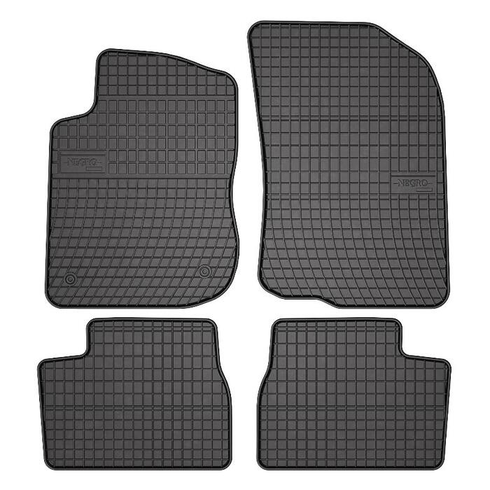 Gumijas paklāju komplekts El TORO PEUGEOT 208 2012-2019; PEUGEOT 2008 2013-2019 (09-0640)