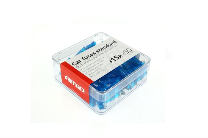AMiO Standarta drošinātāji 50gb  15A (01335)