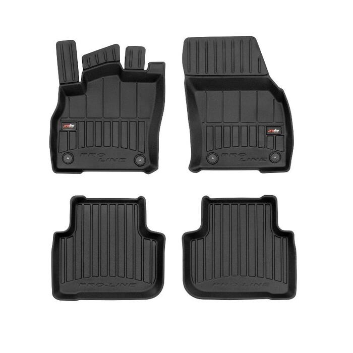 Gumijas paklāju komplekts 3D FROGUM AUDI Q3 II no 2018; AUDI Q3 SPORTBACK no 2019 (09-3D425965)