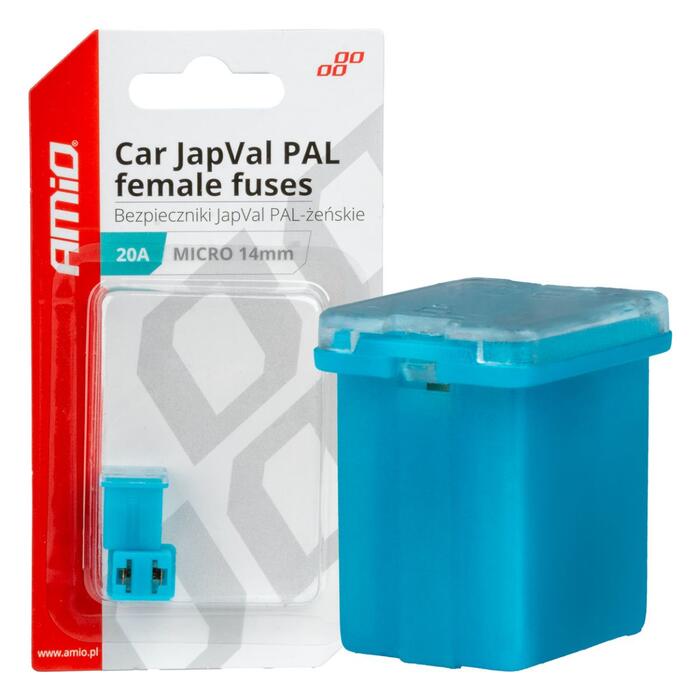 Auto JapVal PAL ligzdas drošinātāji  20A AMIO-03451 (03451)