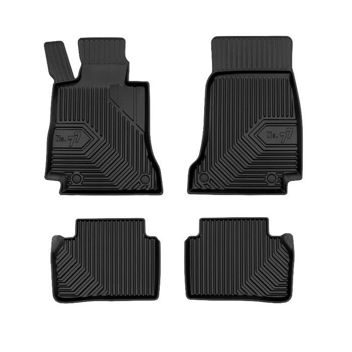 Gumijas paklāju komplekts MERCEDES-BENZ E-KLASE W213 2016-2023 (09-77407695)