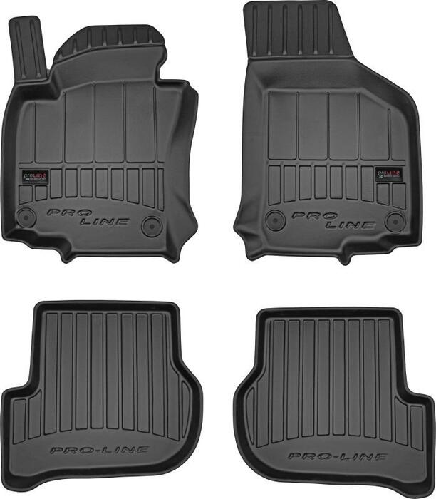 Gumijas paklāju komplekts 3D FROGUM VOLKSWAGEN JETTA V 2005-2011; VOLKSWAGEN GOLF V 2003-2009 (09-3D407008)