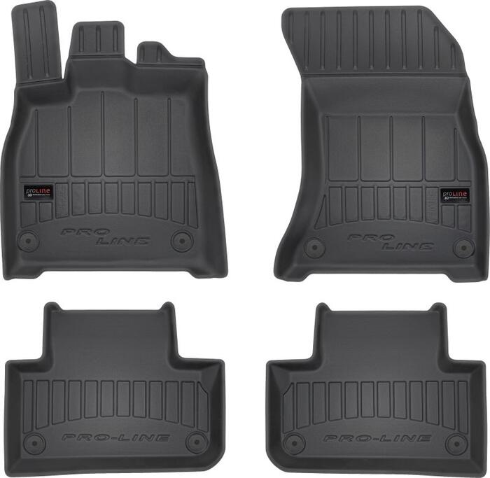 Gumijas paklāju komplekts 3D FROGUM AUDI Q5 II no 2016; AUDI Q5 SPORTBACK no 2020 (09-3D407657)