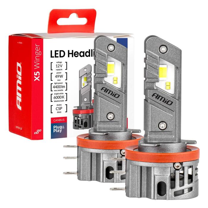 LED Headlights X5-series WINGER H15 49W