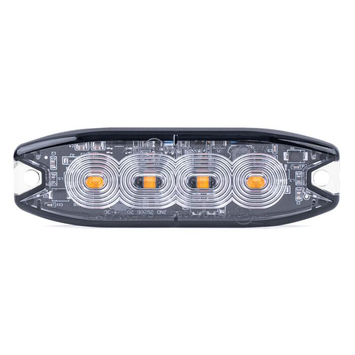 AMiO Slim Amber Grill Mount bākuguns4x3W