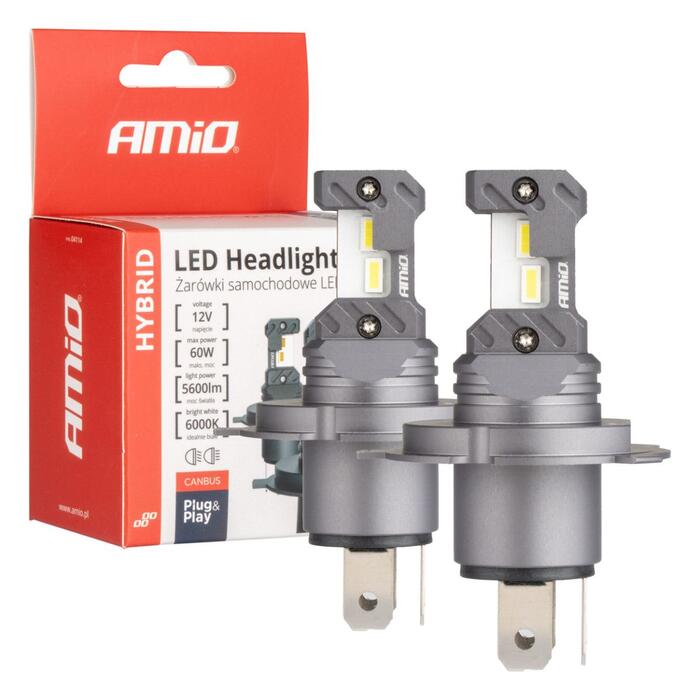LED Auto spuldzes Hybrid series H4