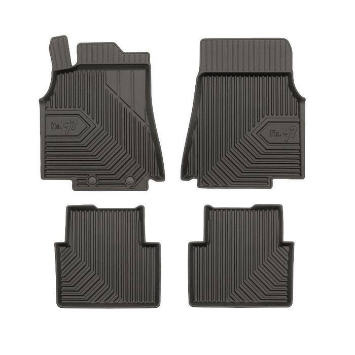 Gumijas paklāju komplekts MERCEDES A-KLASE II W169 2004-2012 (09-77408760)