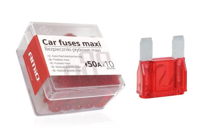 AMiO MAXI drošinātāji 10pgb. 50A (02327)