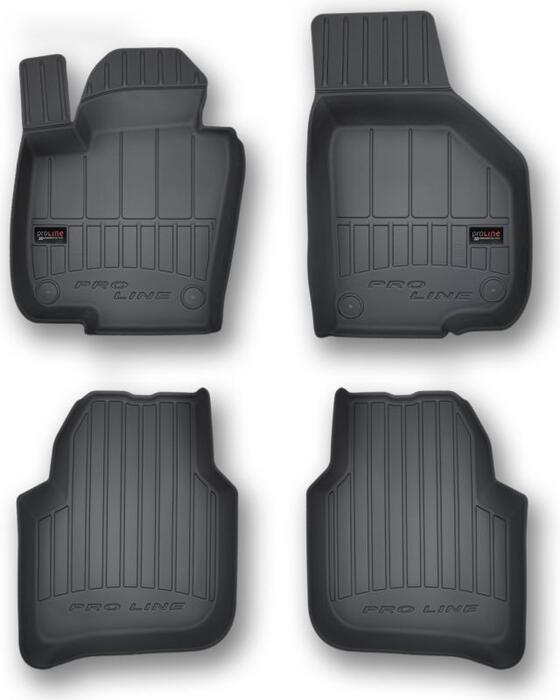 Gumijas paklāju komplekts 3D FROGUM SKODA SUPERB II 2008-2015 (09-3D407428)