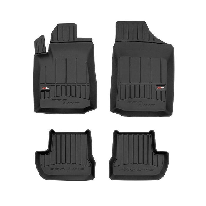 Gumijas paklāju komplekts 3D FROGUM CITROEN C2 2003-2009 (09-3D408050)