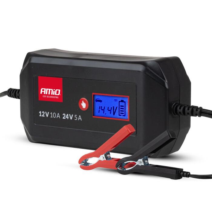 Digitals auto akumulator lādētājs STD GEL