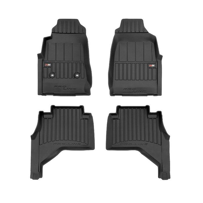 Gumijas paklāju komplekts 3D FROGUM ISUZU D-MAX II 2011-2019 (09-3D426153)