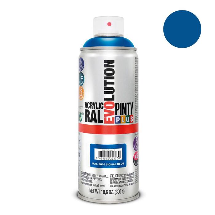 Akrila krāsa aerosolā zila RAL 5005
