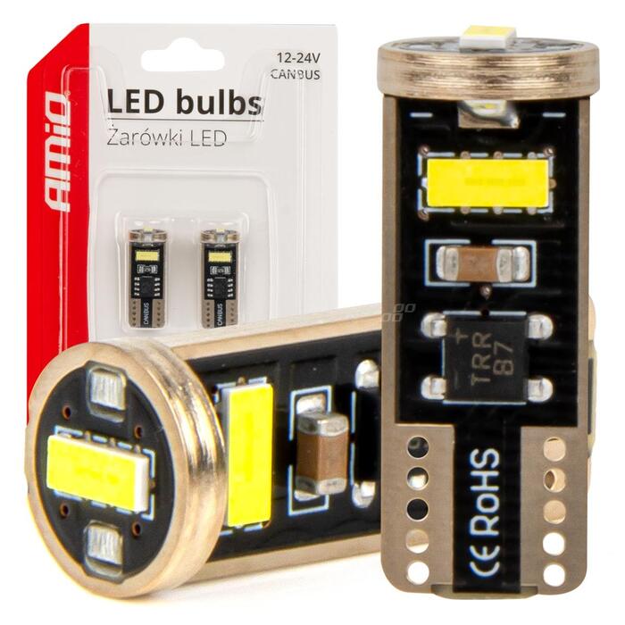 LED bulbs CANBUS T10e W5W 3x2055