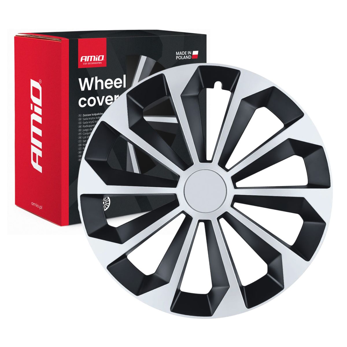 Wheel covers 4pcs set 14" FAME NIGHT AMiO (J50246)