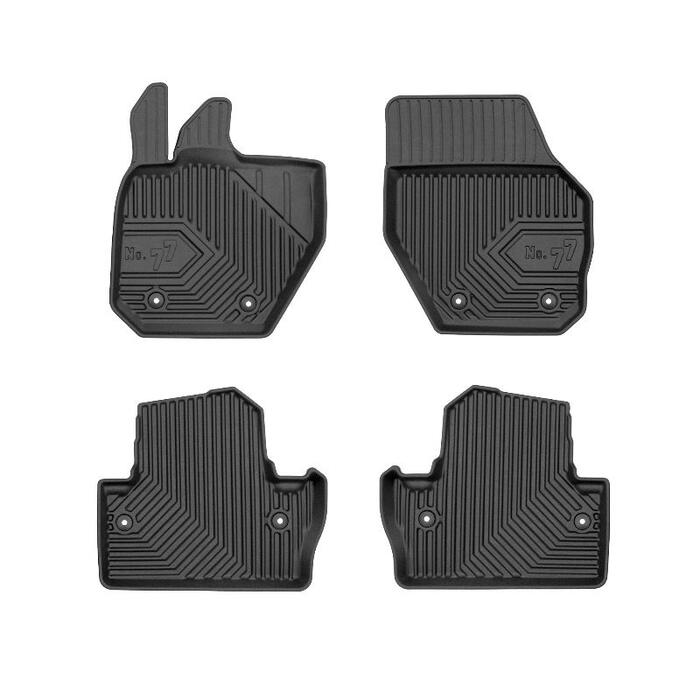 Gumijas paklāju komplekts VOLVO V60 I ​​​​2010-2018 (09-77425682)