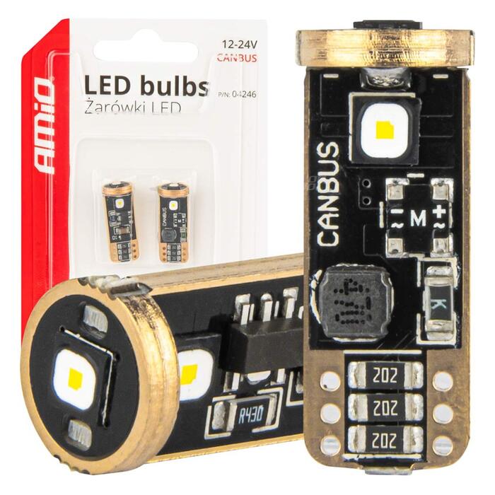 LED CANBUS bulbs T10 W5W 3SMD