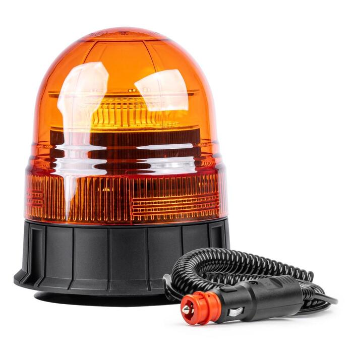 Brīdinājuma signālgaisma bākuguns W02M Magnetic R65 R10 39LED 12/24V IP56 (02300)