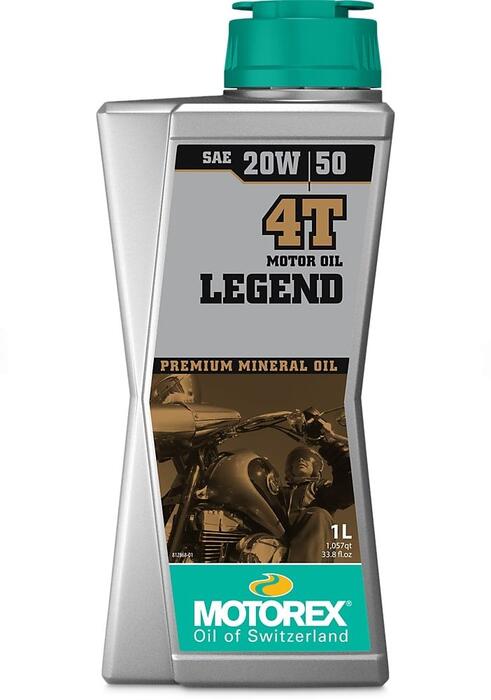 Motoreļļa Motorex Legend 4T 20W50 -