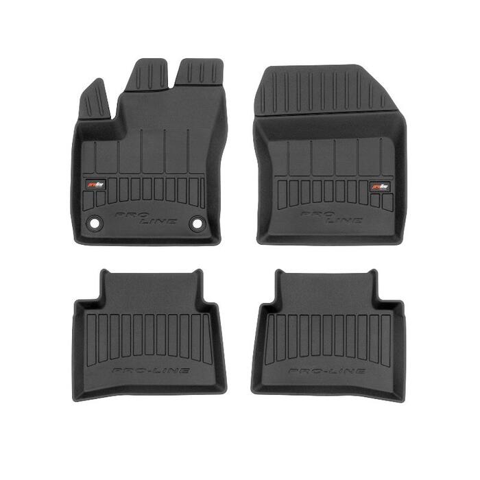 Gumijas paklāju komplekts 3D FROGUM TOYOTA PRIUS IV 2015-2023 (09-3D408807)