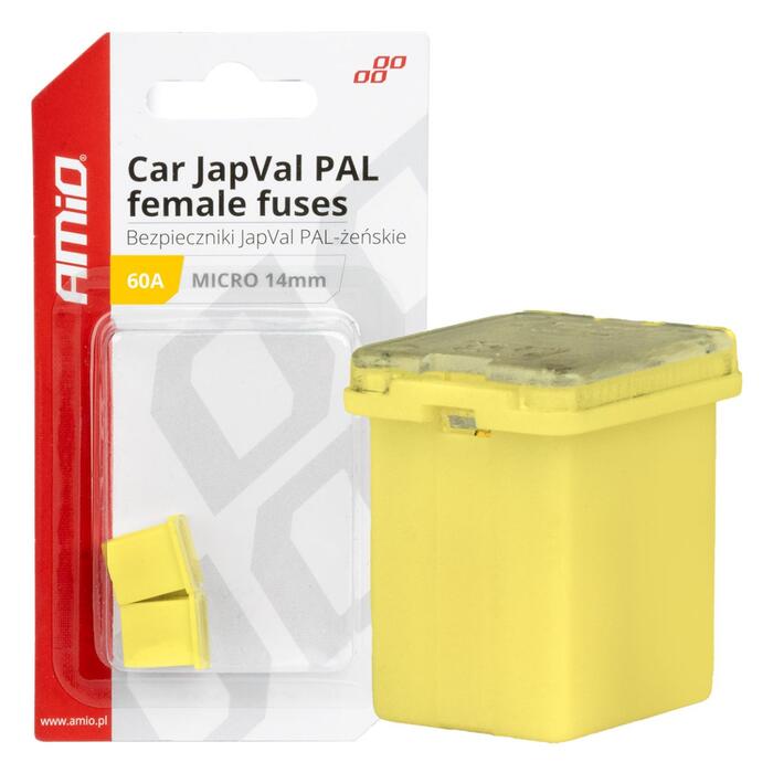 Auto JapVal PAL ligzdas drošinātāji  60A AMIO-03456 (03456)