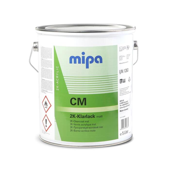MIPA 2K Matēta auto laka 5l (232950000)