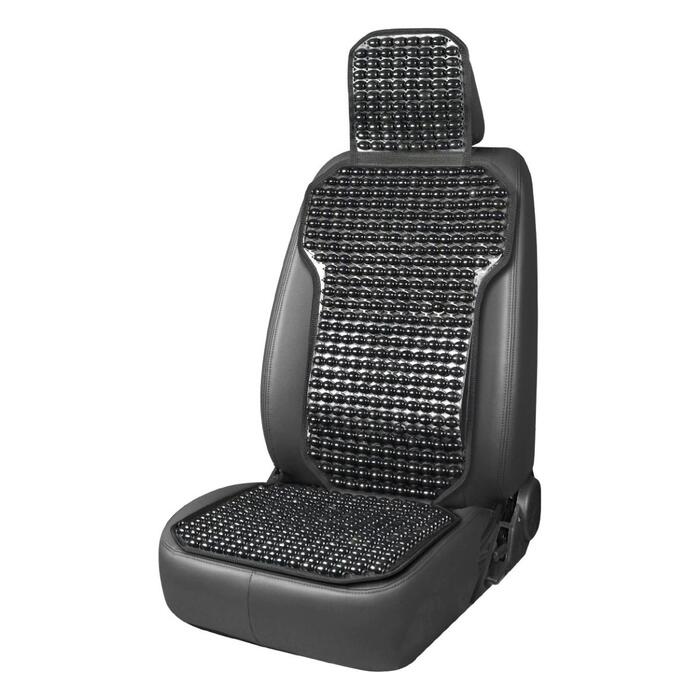 Auto sēdekļa koka kreļļu masāžas uzlika