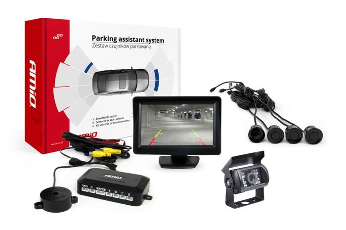 AMiO Parking sensors TFT01 4,3&quot