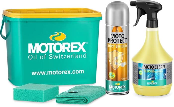 Motocikla tīrīšanas komplekts Motorex 4 in