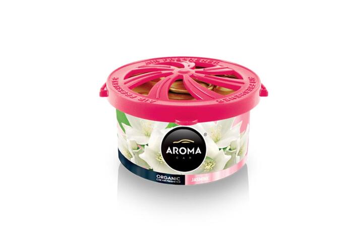 Gaisa atsvaidzinātājs Car air freshener AROMA ORGANIC Jasmine (A92100)