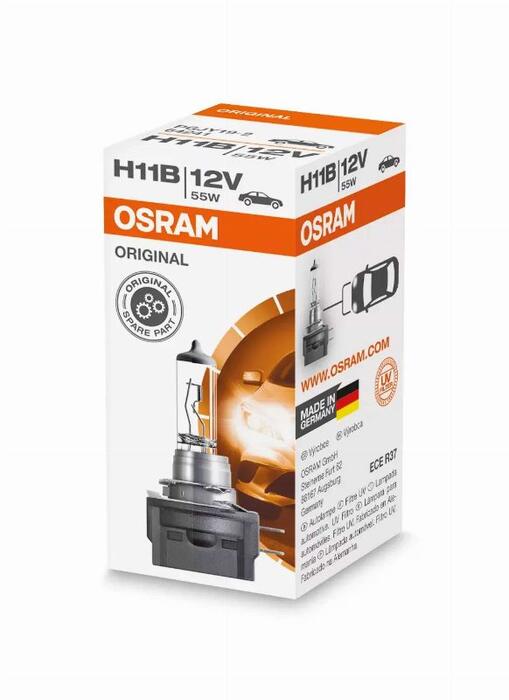 OSRAM SPULDZE H11B 55W 12V PGJY19-2