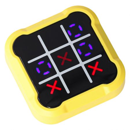 Elektroniskā spēle Krustiņi un nullītes Tic Tac Toe 4 vienā (2994) dzeltena