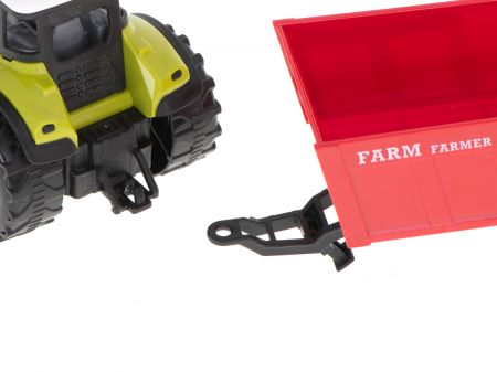 Traktors ar LED piekabi + skaņas efekti (5909)