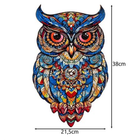 Koka puzle Premium Pūce 177 detaļas 38x21,5 cm (P24551)