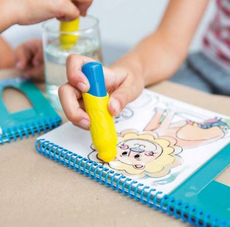 APLI kids Забавная книга Джунгли, раскрашиваемая водой 15225