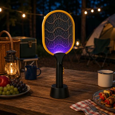 Elektriskais mušu sitamais - slazds uzlādējams UV (P24668)