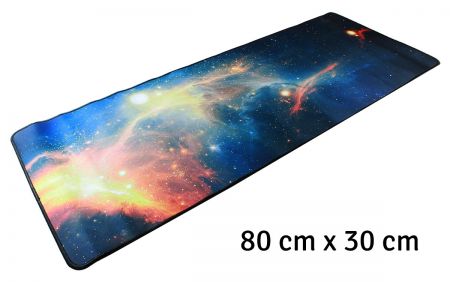 Коврик на стол для мышки и клавиатуры Космос Звёзды 30x80см (PAK135G)
