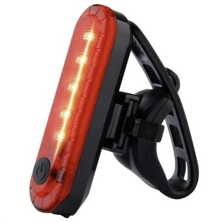 Velosipēda priekšējais un aizmugurējais lukturis T6 USB (P23681)