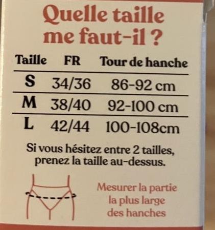 Tadam Ekoloģiskas menstruālās biksītes Izmērs M (3760001767667)