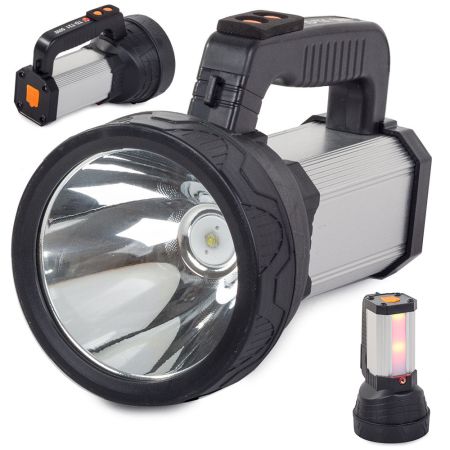 Lukturis - prožektors CREE XM-L L2 / 12 LED SMD Powerbank (P08309_S)