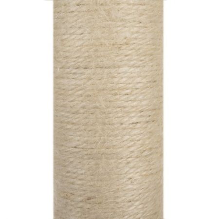 Kaķu māja - koks ar stabiem 71 cm pelēka (P21712)