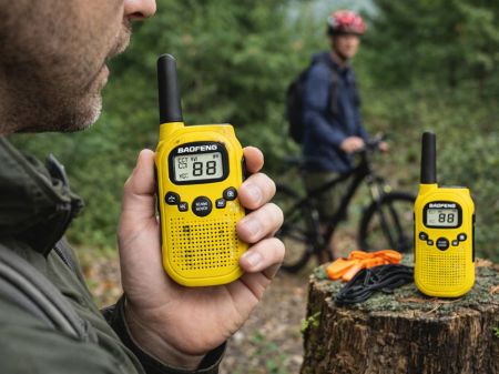 Rācijas komplekts Walkie Talkies 2 Pack dzeltenas (P14680_ZO)