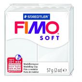 Fimo Затвердевающая масса для моделирования FIMO SOFT, 57 g, белый цвета (550-00633)