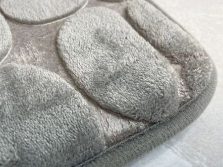 Коврик для ванной 80x50 см серый (P27606_SZ)
