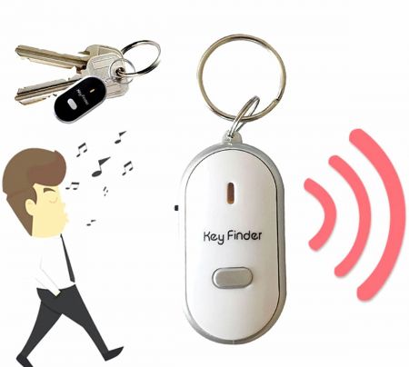 Брелок искатель ключей Keyfinder белый (PAG411B/P01571_B)