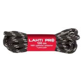 LAHTI PRO Круглые шнурки 100 см 1 пара черно-серые (5903755119568)