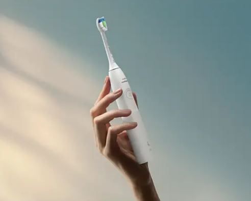 PHILIPS 5300 Sonic elektriskā zobu birste, balta (HX7108/01)
