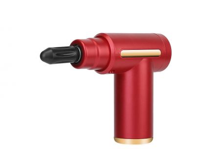 Mini masāžas pistole 4 uzgaļi sarkana (P24216_CZE)